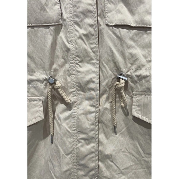 Levi's Women's 2XL Four Pocket Hooded Military Jacket Peach‎ Puree Pink NWT - Picture 16 of 16